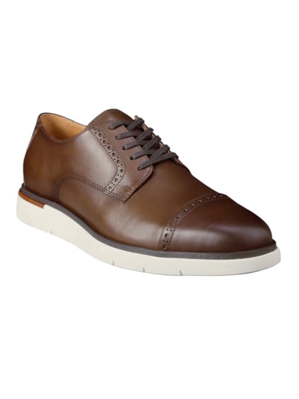 Allen Edmunds Carson Lace-up Hybrid Derby Chili Leather 10 NWOT